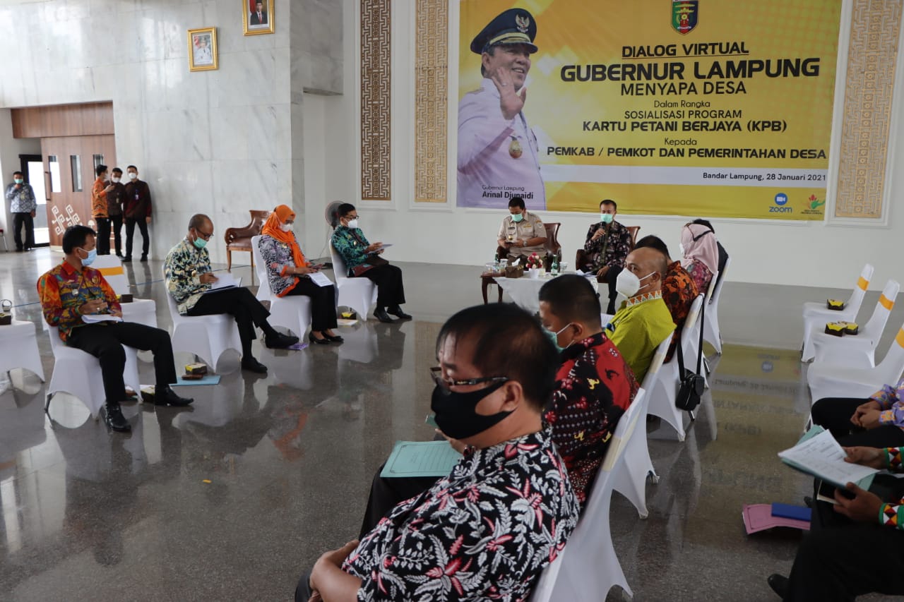 Tindaklanjuti Arahan Menko Kemaritiman Dan Investasi, Pemprov Lampung Gelar Rapat Pembahasan Pembangunan Pertanian Dan Perkebunan Di Provinsi Lampung