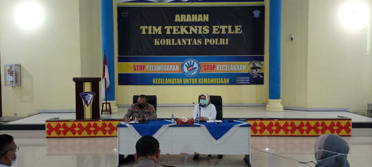 Antisipasi Kelancaran Sistem Tranportasi Darat, Dirlantas Polda Lampung dan Satlantas Polres Adakan Zoom Meeting Bersama Keemntrian Perhubungan
