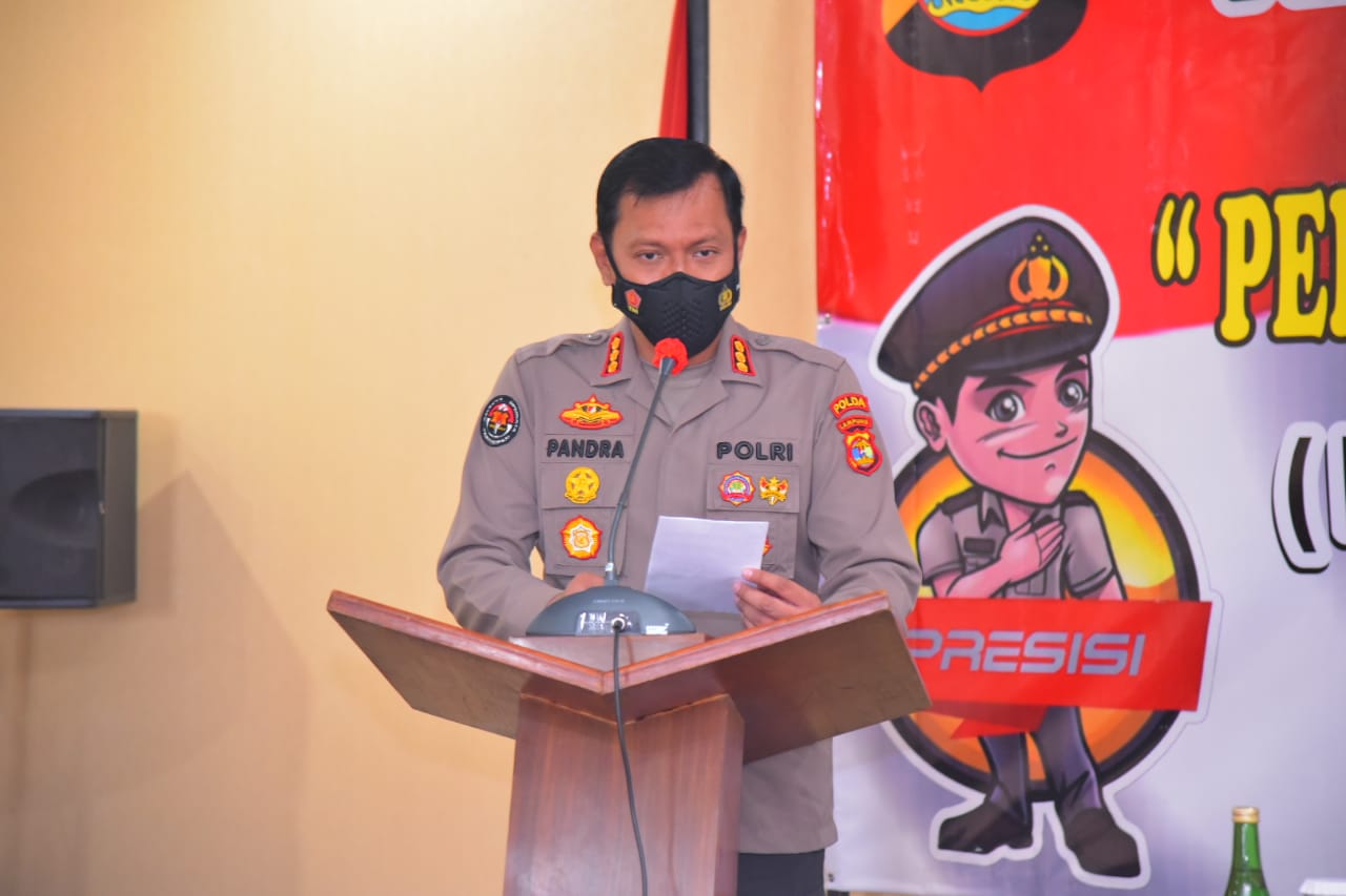 Polda Lampung sampaikan SOP Pengaduan dan Laporan ke Polri
