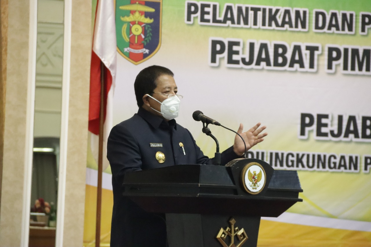 Gubernur Arinal Djunaidi Lantik Kadis Perindustrian dan Perdagangan serta 67 Pejabat Fungsional di Lingkungan Pemprov Lampung