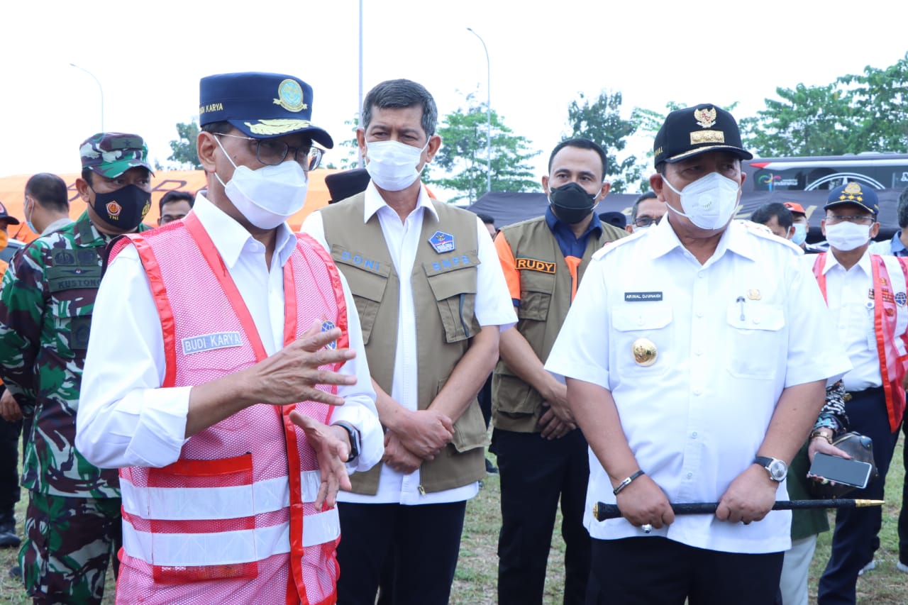 Menteri Perhubungan dan Kepala BNPB Apresiasi Gubernur Lampung dan Satgas Khusus dalam Penanganan Covid-19