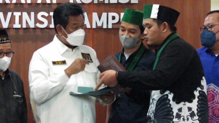 Wakil Ketua DPRD Provinsi Lampung Terima Audensi Dari HMI Bandar Lampung