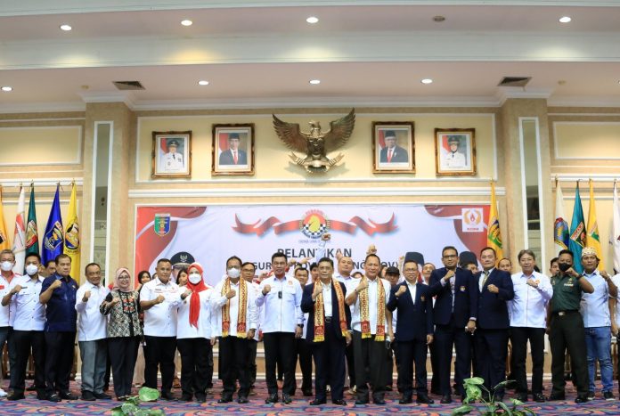 DPRD Provinsi Lampung Hadiri Pelantikan Percasi Lampung Masa Bakti 2022-2026