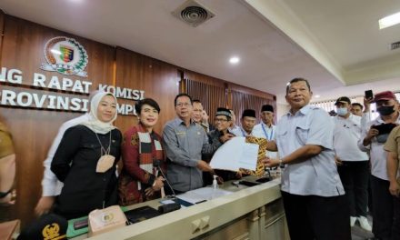 DPRD Lampung Menerim Aspirasi Dari Unsur Asosiasi Perguruan Tinggi Swasta