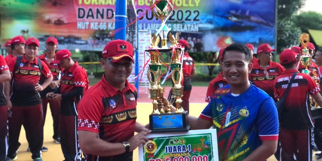 Turnamen Bola Voly Dandim Cup Resmi ditutup