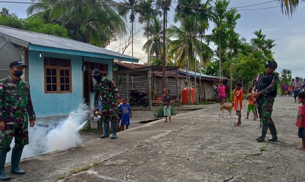 Satgas Yonif 143/TWEJ Putus Mata Rantai Malaria Pedalaman Papua