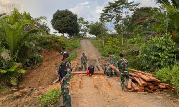 Usai Satgas Yonif 143/TWEJ Perbaiki Jembatan, Kini Akses Warga Perbatasan RI Lancar