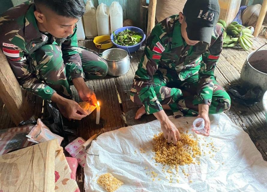 Tingkatkan Gizi dan Perekonomian Warga, Serdadu Wira Ajarkan Ini