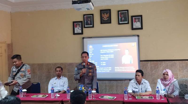 Sat Binmas Polresta Bandar Lampung Lakukan Pembinaan dan Penyuluhan Ke Sekolah