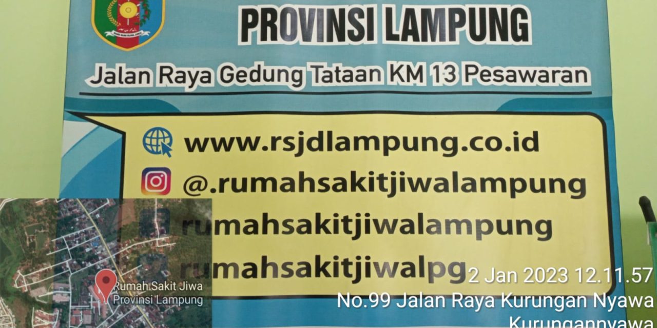Satpol PP bandar Lampung mengamankan ODGJ DI Kelurahan Gunung Sari