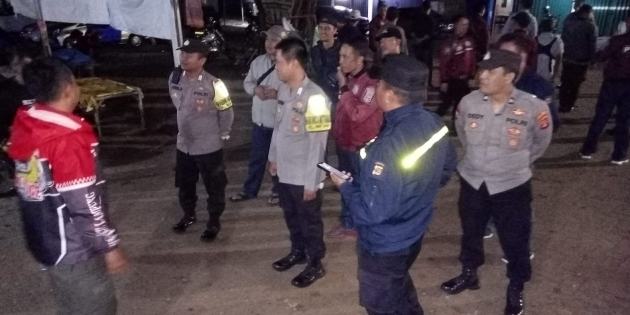 Cegah Gangguan Kamtibmas, Polsek Sukarame Tingkatkan Patroli Malam Hari