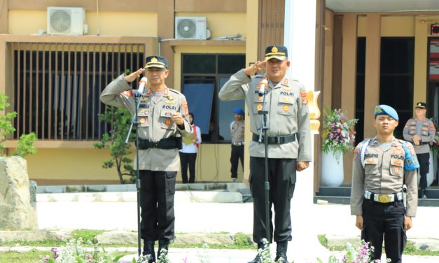 Rangkaian Acara Pisah Sambut Kapolres Tulang Bawang Barat Berlangsung Khidmat dan Haru