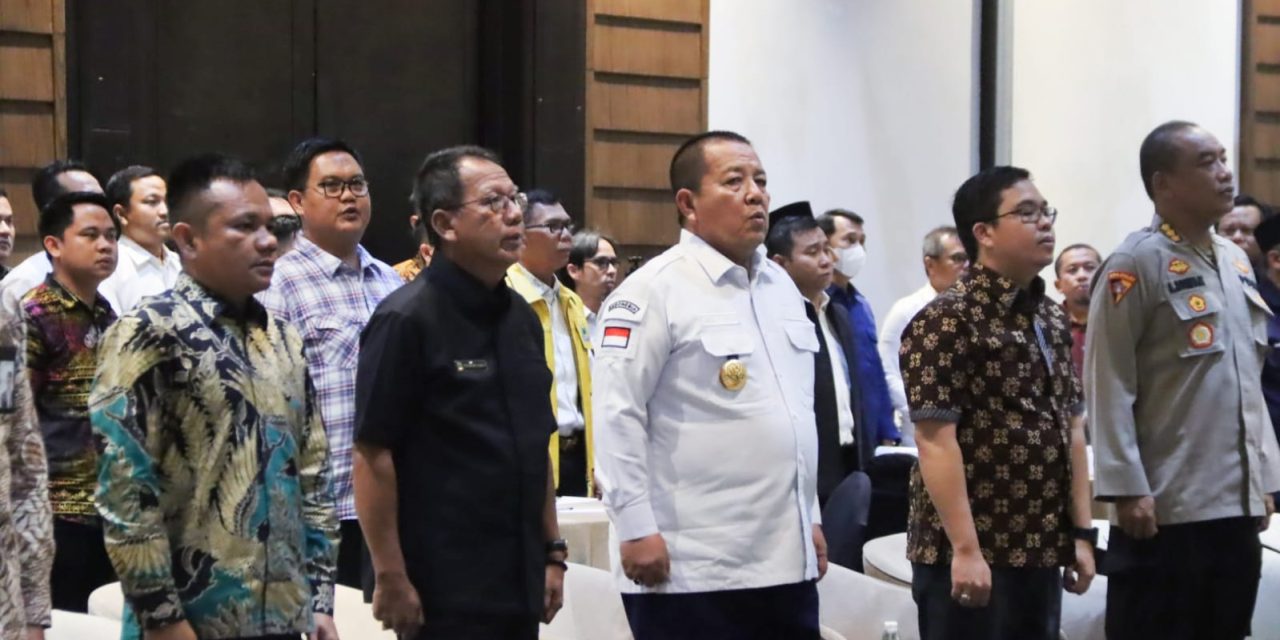 KPU Provinsi Lampung Gelar Rakor Uji Publik Rancangan Penataan Dapil dan Alokasi Kursi Pemilu Anggota DPRD Provinsi Lampung