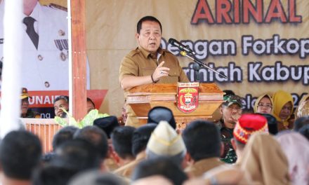 Kunjungan Kerja di Lampung Barat, Gubernur Arinal Sampaikan Rencana Pembangunan Pembangkit Listrik Tenaga Panas Bumi Suoh