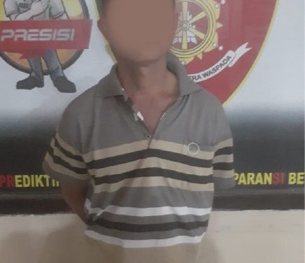 Setubuhi Anak Tiri, Polsek Panjang Tangkap Pria pekerja Srabutan