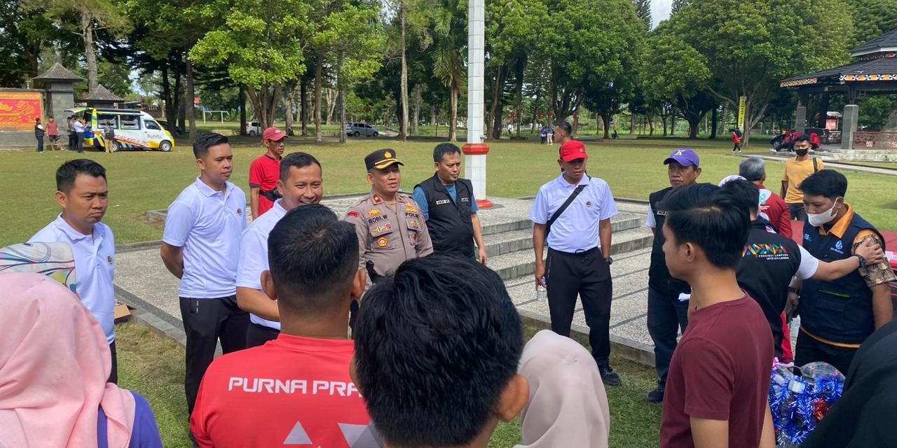 Kapolres Lambar laksanakan Jumat curhat di Pemkab Lampung Barat