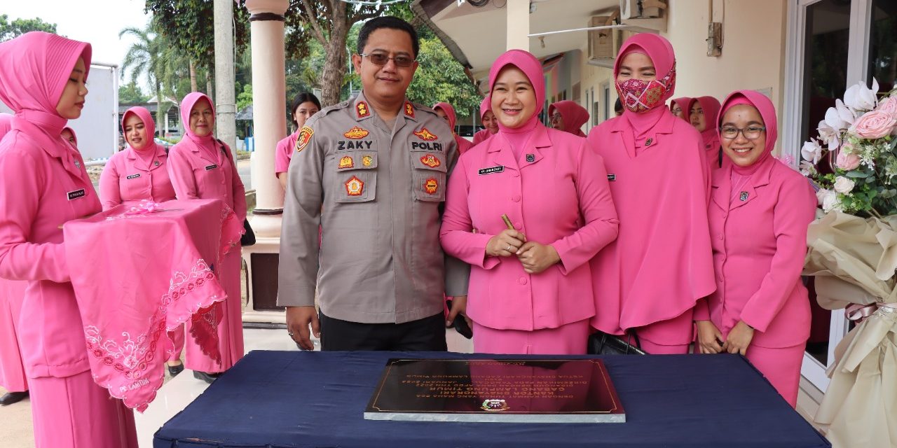 Resmikan 4 Gedung Sarpras, Kapolres Syukuran Bersama Anak Yatim