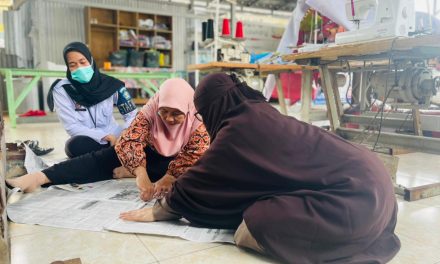 Lembaga Pemasyarakatan Perempuan Kelas IIA Bandar Lampung Lakukan Kegiatan Pembinaan Keterampilan Menjahit