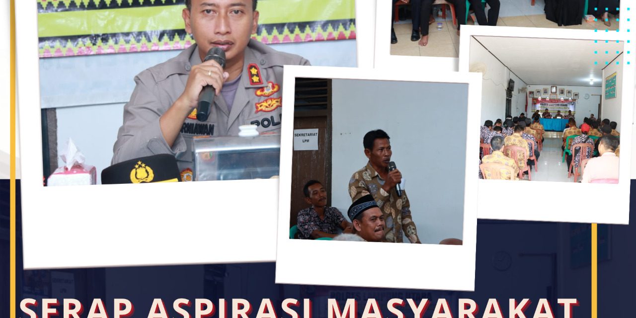 Indahnya berbagi, AKBP Kurniawan Ismail SH.SIK.MIK serap aspirasi warga melalui Program “Jumat Curhat”