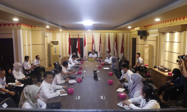 Sekretaris Daerah Provinsi Lampung Pimpin Entry Meeting Badan Pemeriksa Keuangan (BPK) RI