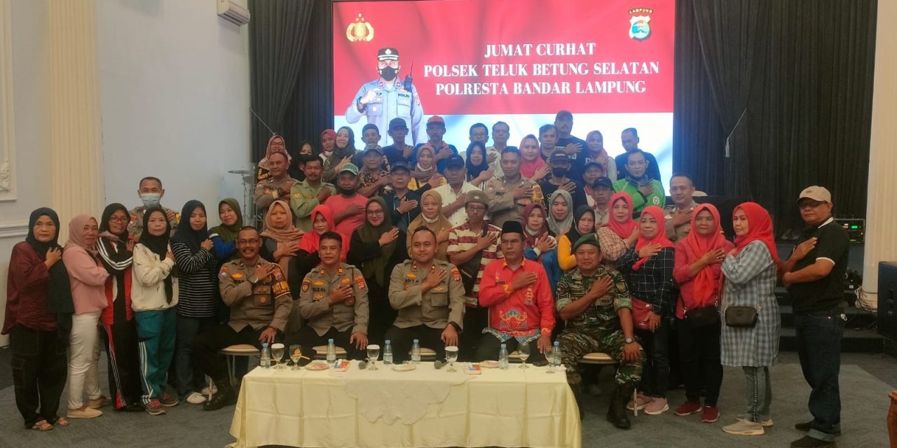 Jumat Curhat Polsek TBS Di Kelurahan Pesawahan