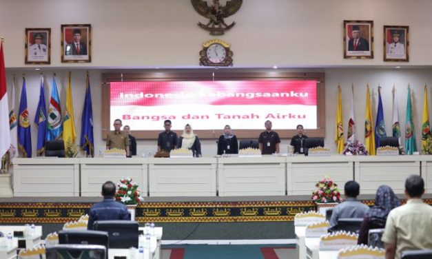 Jawaban Gubernur atas Pemandangan Umun Fraksi dalam Sidang Paripurna DPRD Lampung