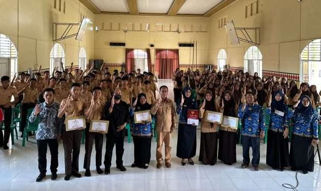 Mingrum Gumay Gelar Sosialisasi PIP di SMA N 1 Kota Gajah