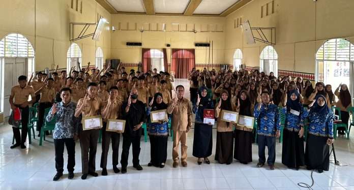 Mingrum Gumay Gelar Sosialisasi PIP di SMA N 1 Kota Gajah