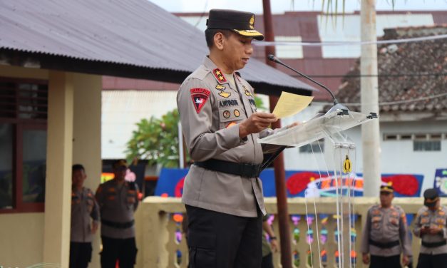 Kapolda Lampung Resmikan Kantor  Sementara Polres Pesisir Barat