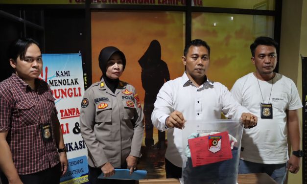 Polresta Bandar Lampung Tangkap Ayah yang Culik anak Tiri