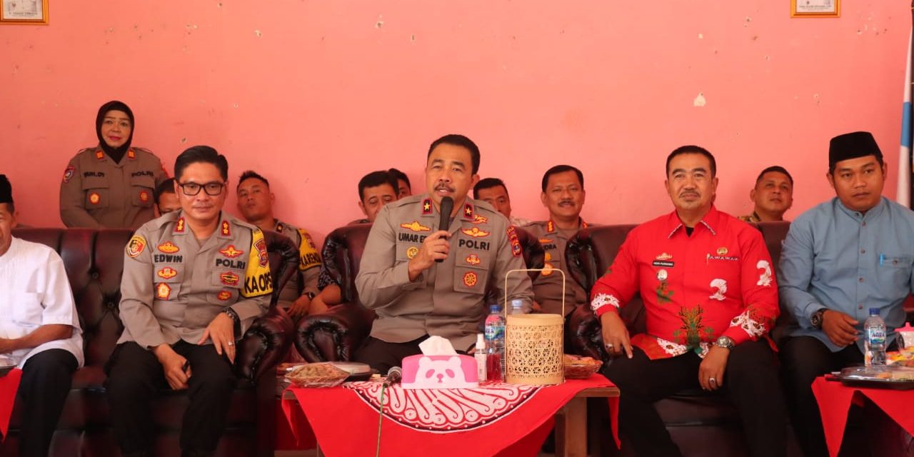 Wakapolda Lampung Terima Curhatan Masyarakat Merbau Mataram