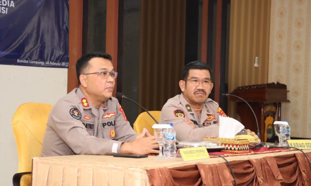 Polresta Bandar Lampung Gelar Pelatihan Peningkatan Kemampuan Jurnalistik