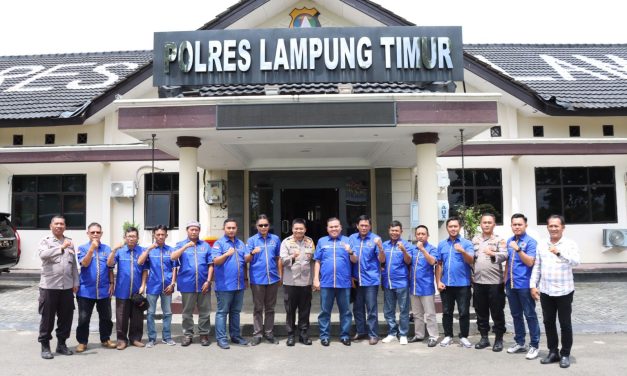 Pererat Silaturahmi, Kapolres Lamtim Melaksanakan Audiensi Dengan PWI Lamtim