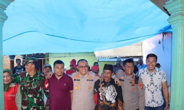 Kapolresta Bandar Lampung Lakukan Jumat Curhat Di Kelurahan Campang Raya