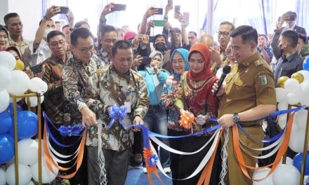 Bupati Pesawaran Resmikan Relokasi Gedung Baru Bank Lampung KCP Gedong Tataan
