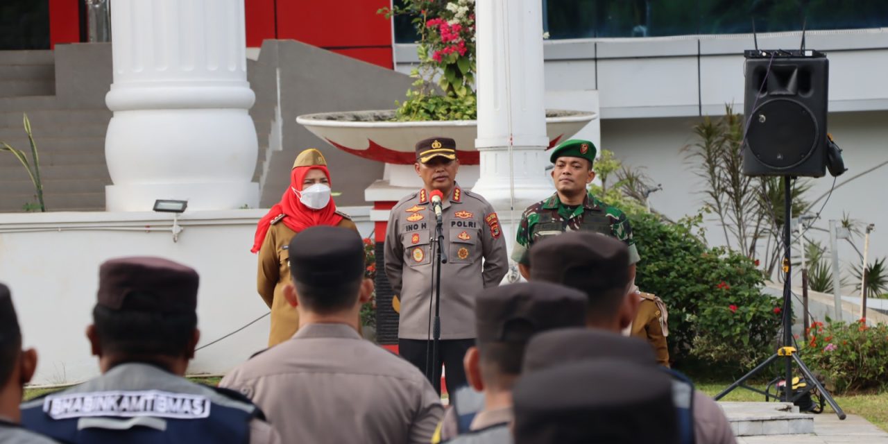 Apel Tiga Pilar, Kapolresta Bandar Lampung Siap Menjamin Keamanan dan Ketertiban di Kota Bandar Lampung