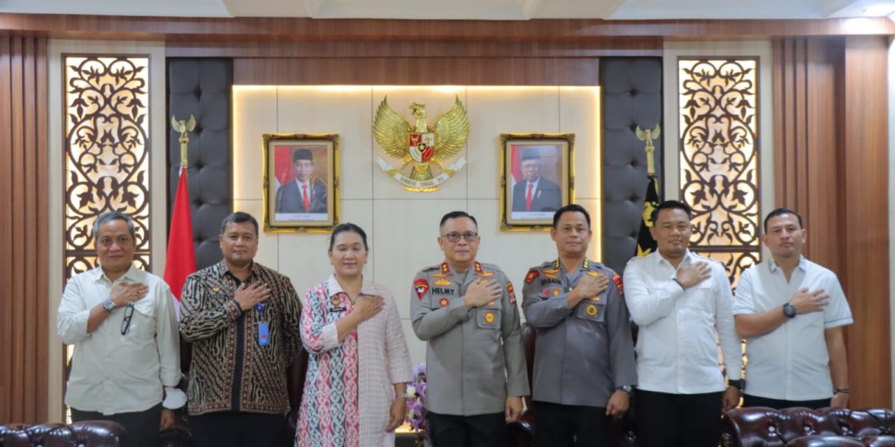 Kapolda Lampung Terima Audiensi Kemenkum HAM Provinsi Lampung