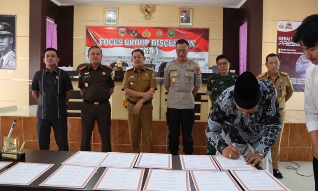 Polres Tanggamus Gelar FGD Optimalisasi Penegakan Perda Hiburan Umum atau Orgen Tunggal