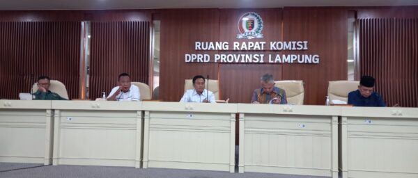 DPRD Lampung Minta Perda Nomor 07 Tahun 2017 Jangan MATI SURI