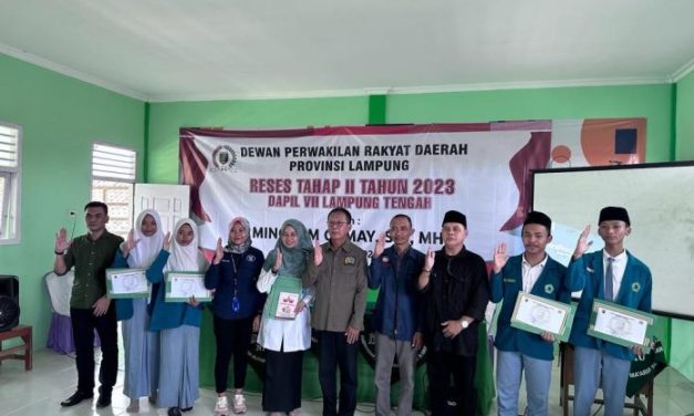 Mingrum Gumay Reses di SMA MA Ma’Arif