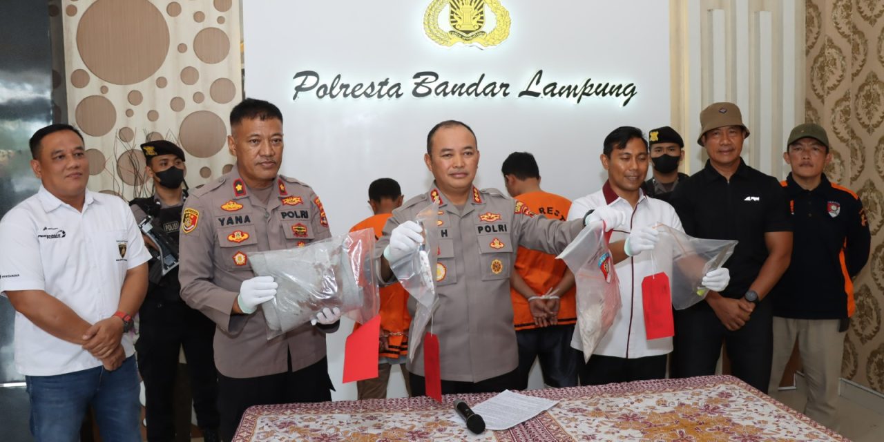 Tangkap Bapak dan Anak, Polresta Bandar Lampung Ungkap Kasus Pembunuhan di Jalan Pekon Ampai Teluk Betung Timur