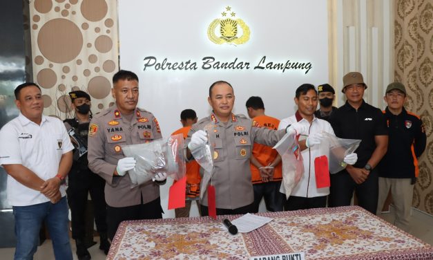 Tangkap Bapak dan Anak, Polresta Bandar Lampung Ungkap Kasus Pembunuhan di Jalan Pekon Ampai Teluk Betung Timur