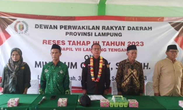 Mingrum Gumay Gelar Reses Tahap III