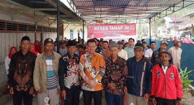 Anggota DPRD Lampung, Yanuar Irawan Lakukan Reses Tahap III di Pekon Padang Cahya