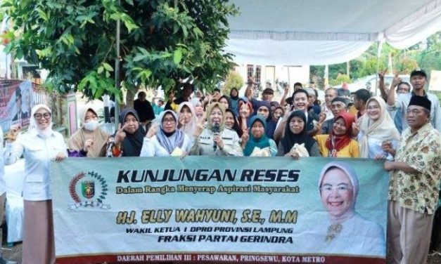 Elly Wahyuni Gelar Reses di Kelurahan Rejo Mulyo