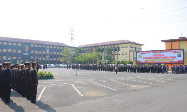 Polda Lampung Gelar Upacara Peringatan Hari Kesaktian Pancasila 1 Oktober 2023