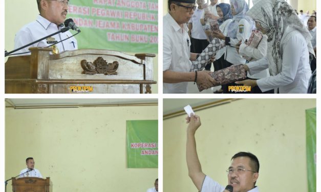 RAT KPRI Andan Jejama, Sekda Pesawaran Tekankan Peningkatan Melalui Inovasi