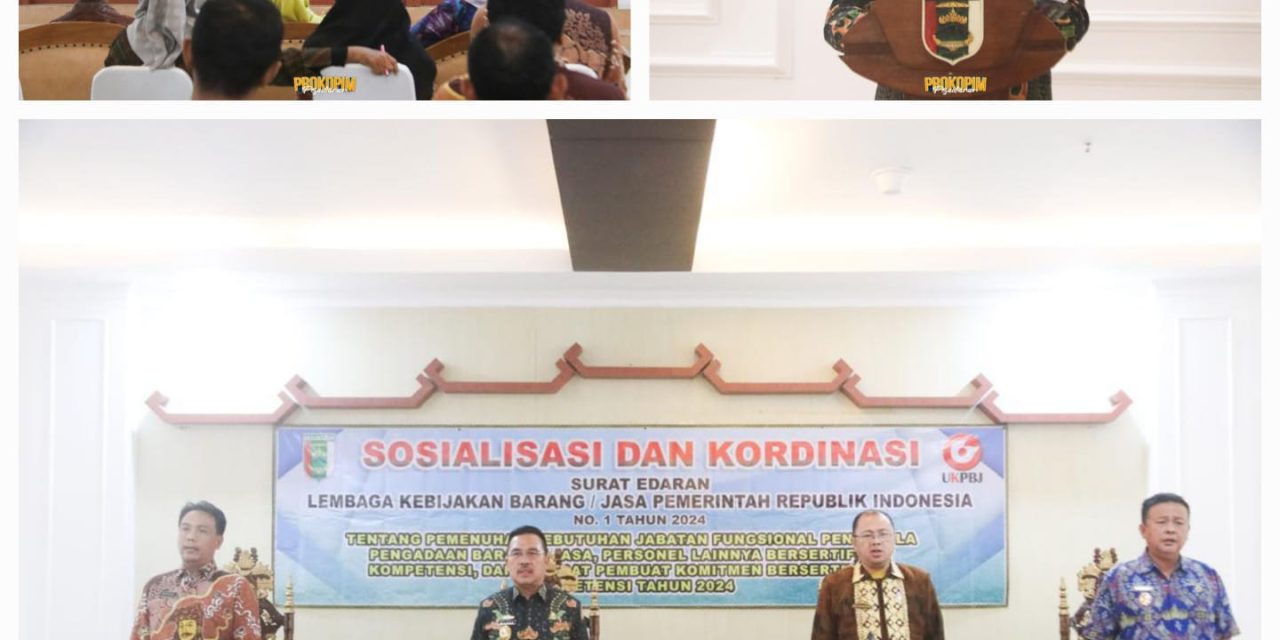 Pemkab Pesawaran Gelar Sosialisasi dan Koordinasi SE Kepala LKPP RI