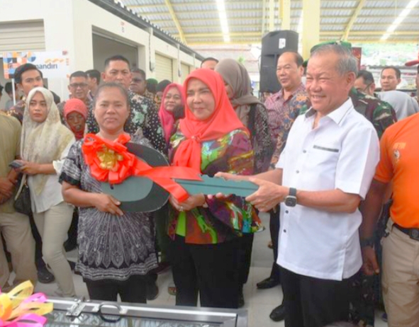 Tumbuhkan UMKM, Wali Kota Meresmikan Pasar Raya Lebak Budi Di Bandar Lampung