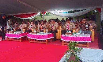 Wali Kota Bersama Ribuan Pramuka Kota Bandar Lampung Bersatu Rayakan HUT Pramuka Ke 63